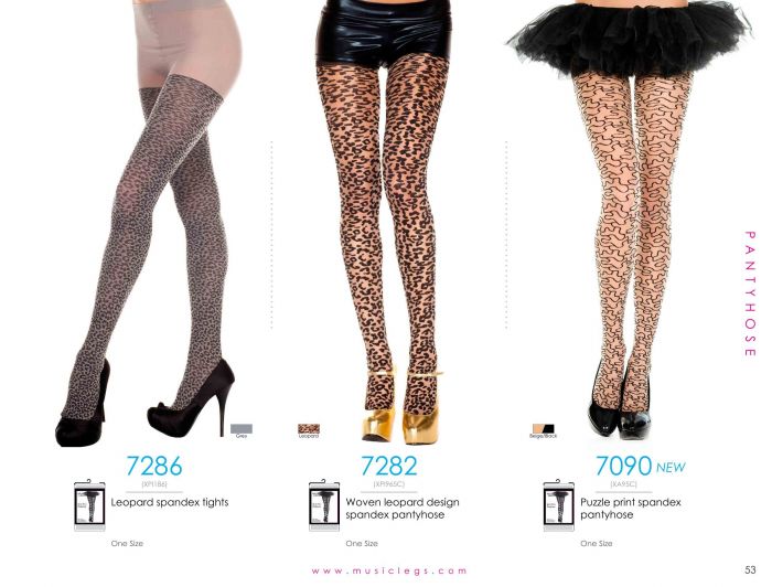 Music Legs Music Legs-hosiery Catalog 2019-53  Hosiery Catalog 2019 | Pantyhose Library